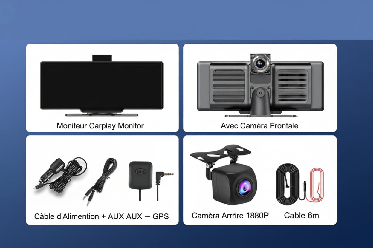 Road Eye Ultimate - Dashcam + CARPLAY ANDROID AUTO