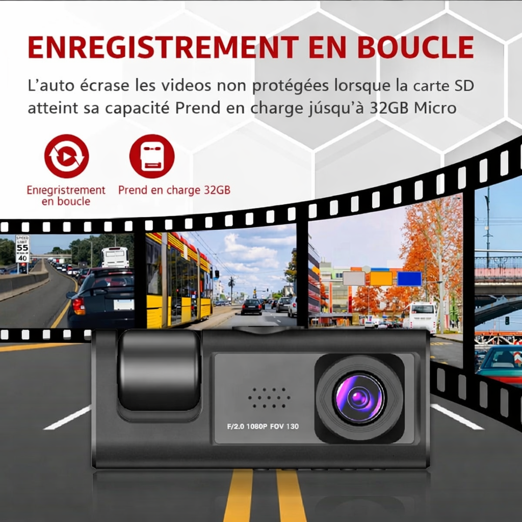 Road Eye Essential - Dashcam Full HD 1080P