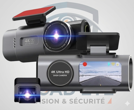 Road Eye Pro - DashCam 4k - WiFi - capteurs