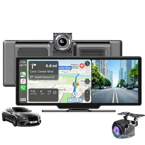 Road Eye Ultimate - Dashcam + CARPLAY ANDROID AUTO