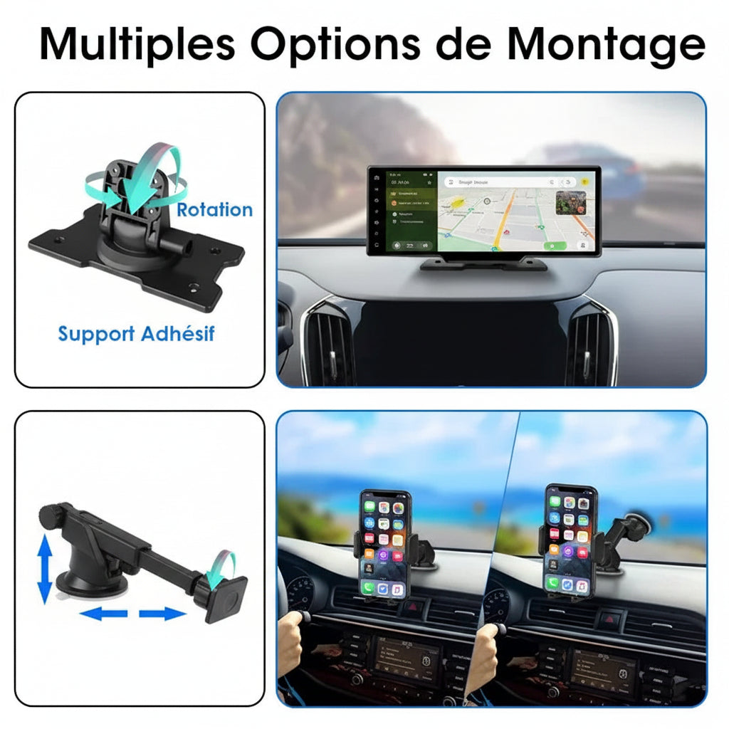 Road Eye Ultimate - Dashcam + CARPLAY ANDROID AUTO
