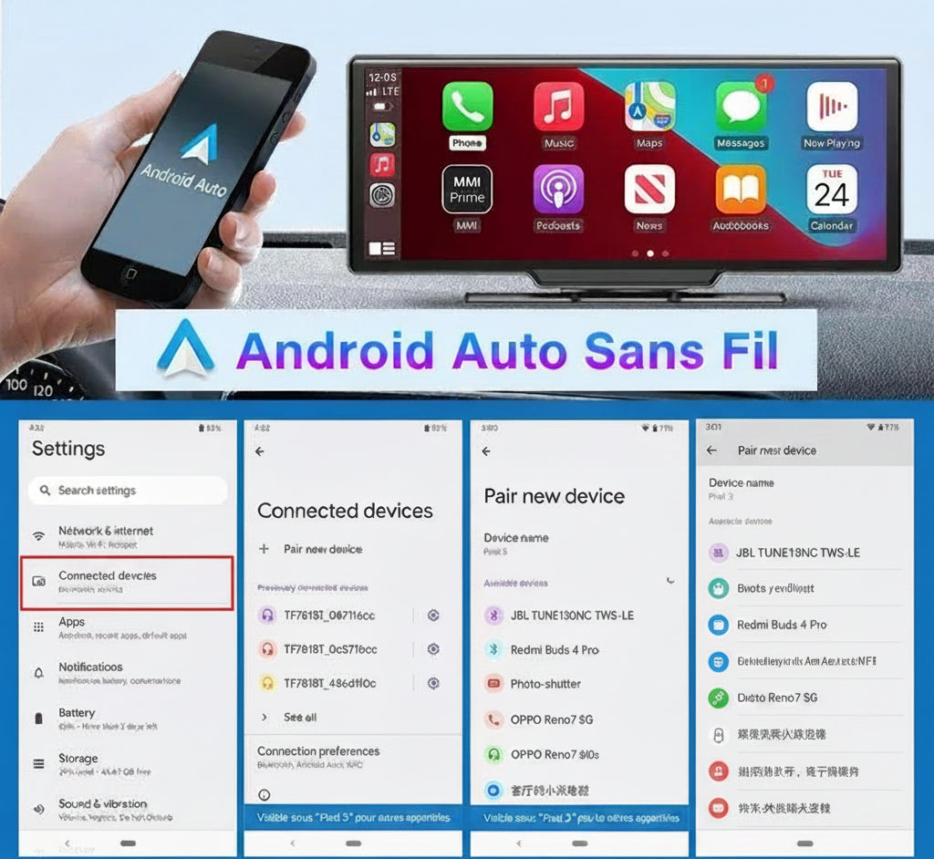 Road Eye Ultimate - Dashcam + CARPLAY ANDROID AUTO