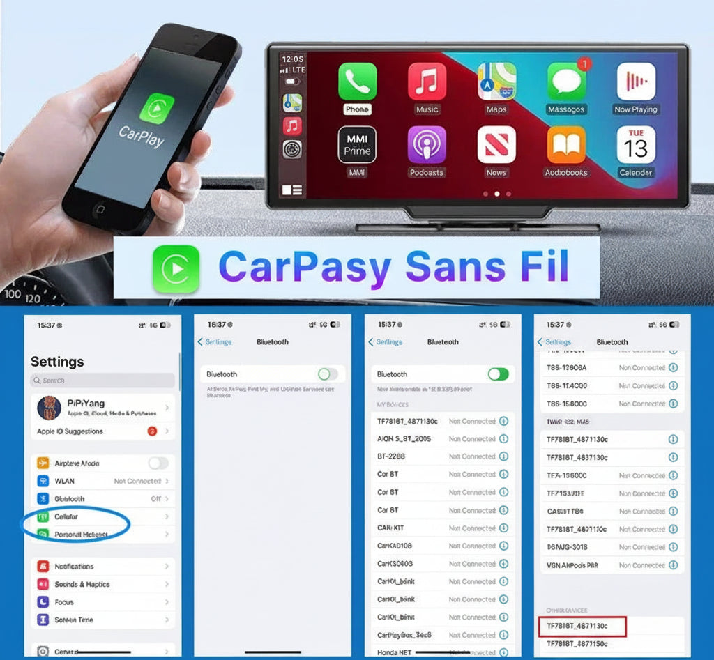 Road Eye Ultimate - Dashcam + CARPLAY ANDROID AUTO